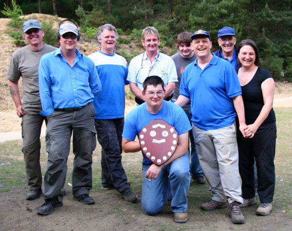 The CGC Team with the trophy